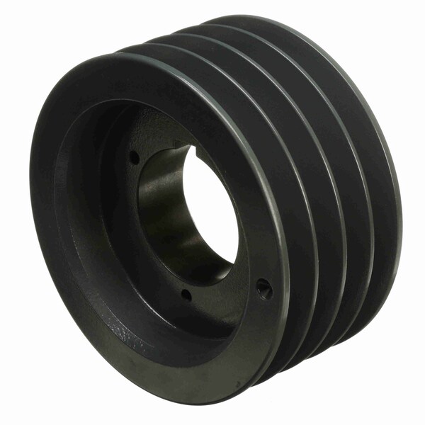 4 Groove Cast Iron Bushed Bore Multiple Sheave, 4B5V62